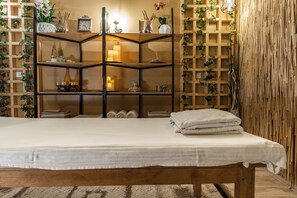 Sauna, tratamientos corporales, aromaterapia 