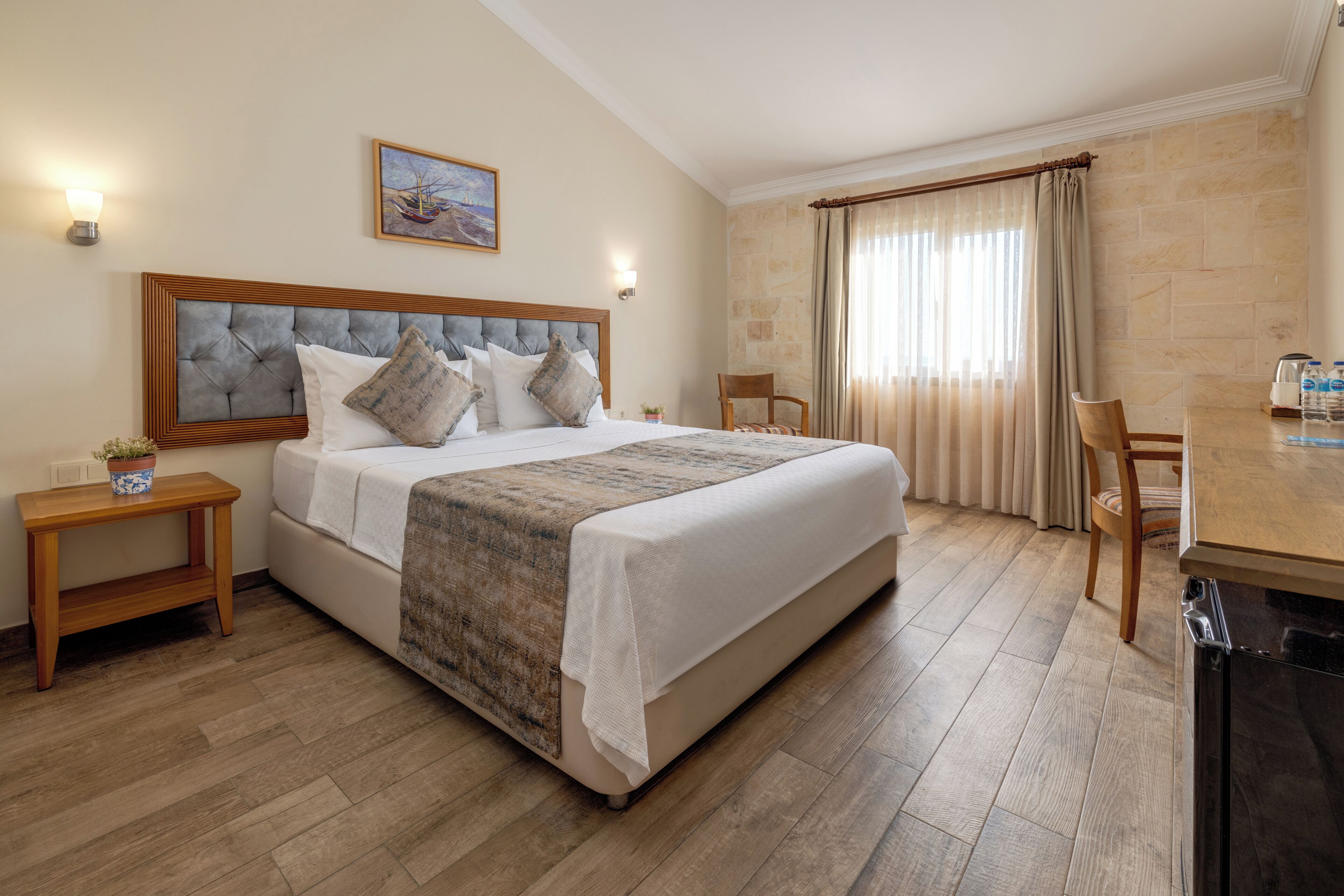 Standaard kamer, 1 twee- of 2 eenpersoonsbedden, uitzicht op zee | Luxe beddengoed, Select Comfort-bedden, een minibar