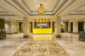 Sala de estar en el lobby