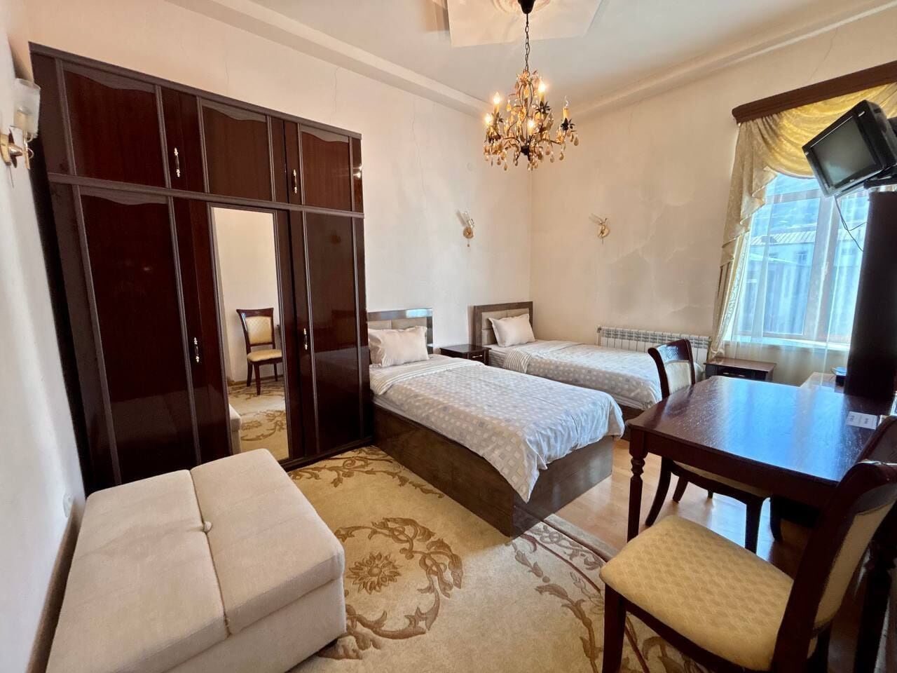 Standard Double or Twin Room | Desk, soundproofing, iron/ironing board (on request), cribs (surcharge)