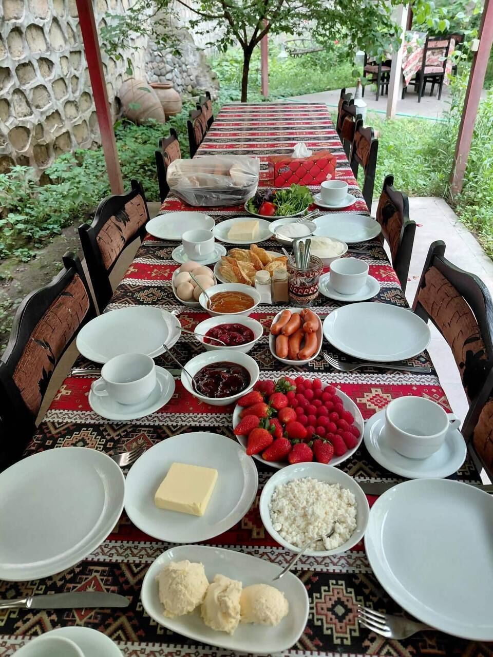Breakfast area