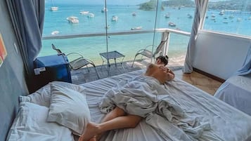 1 間睡房、遮光窗簾/窗簾、免費 Wi-Fi、床單