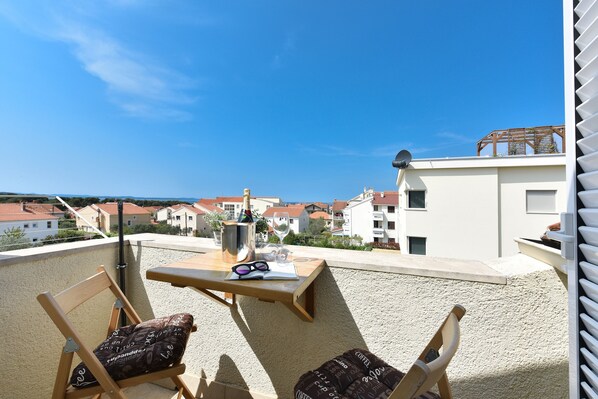 Apartment, 1 Bedroom, Sea View | Terrace/patio