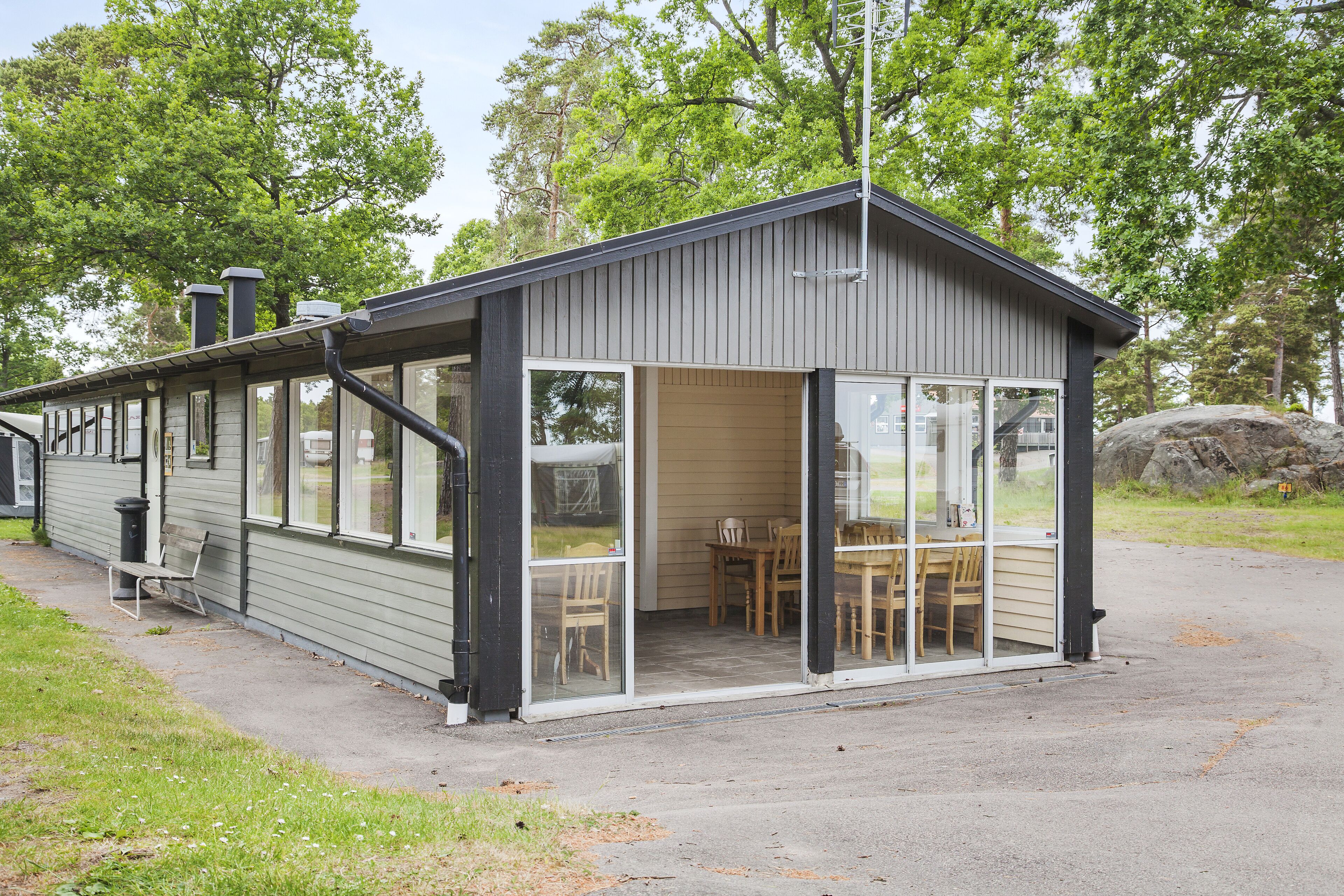 Khuôn viên nơi lưu trú