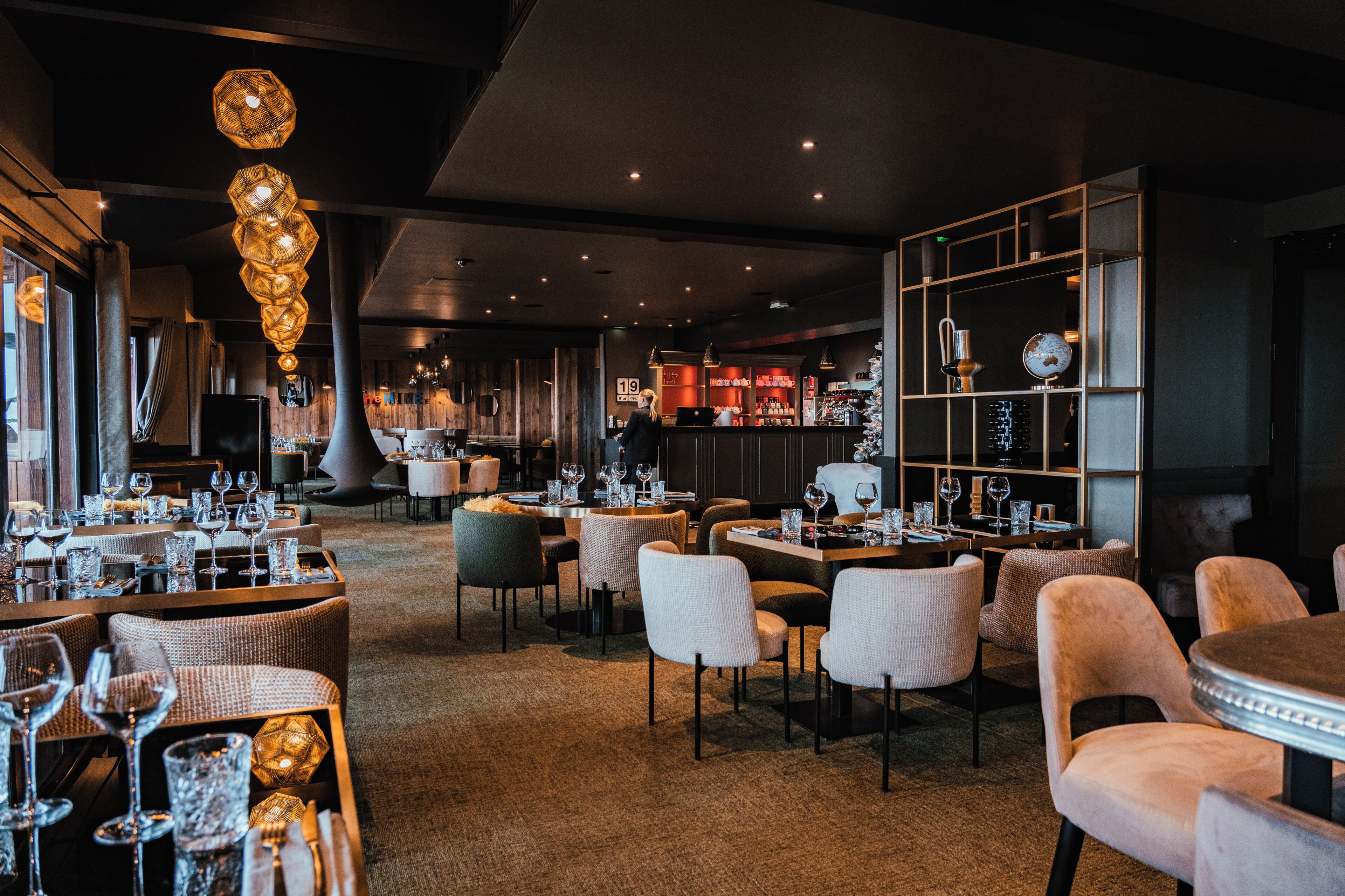 Déjeuner et brunch servis sur place