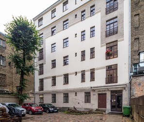Façade de l’hébergement