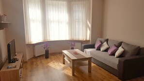Family Apartment, 1 Bedroom (Address: 11 Avotu street) | Living room - Modern Riga Central Apartments (Riga)