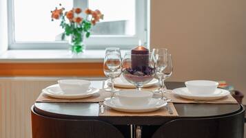 Family Apartment, 1 Bedroom (Address: 82 Dzirnavu street) | 1 bedroom, iron/ironing board, cribs/infant beds, free WiFi