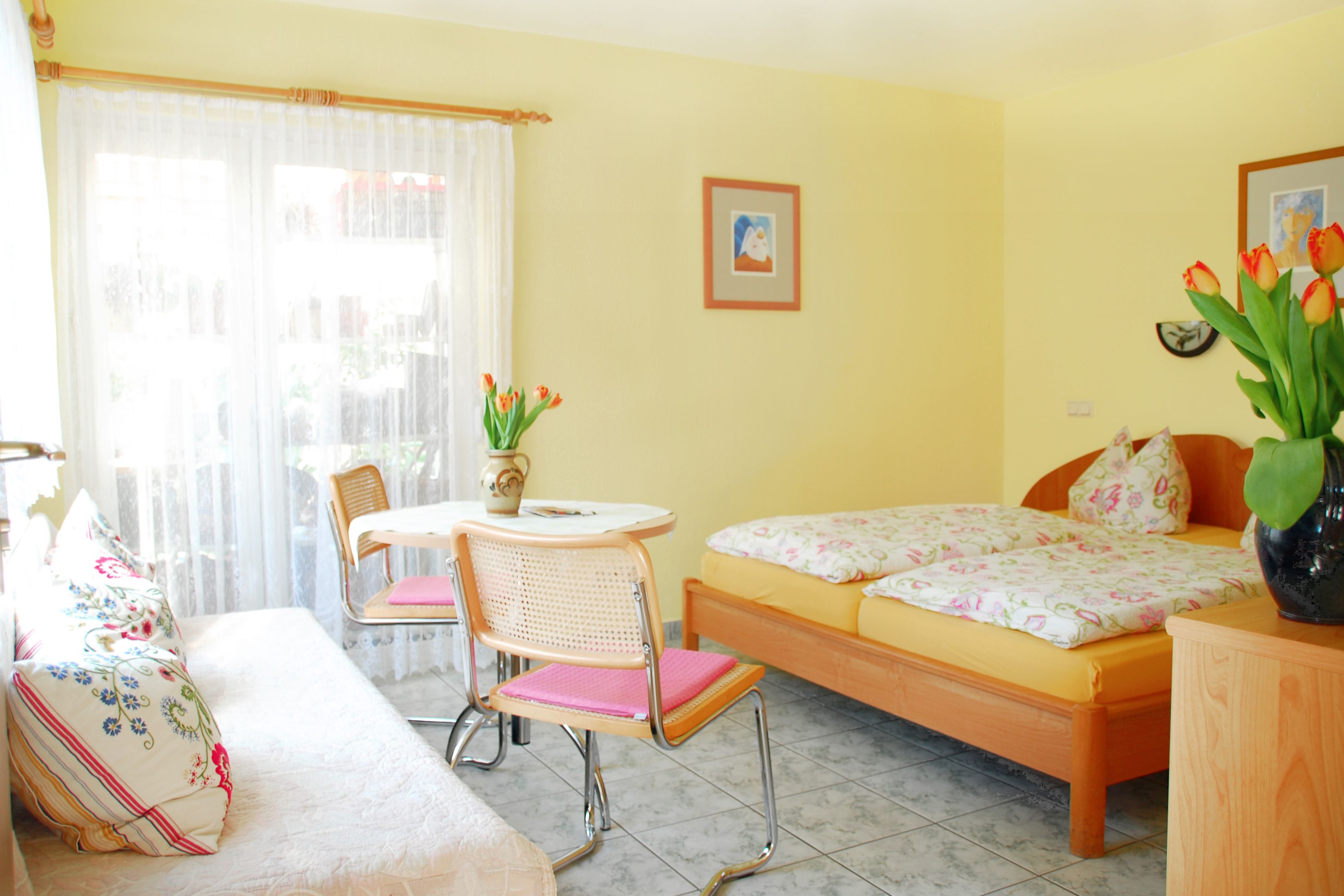 Dreibettzimmer | Ausblick vom Zimmer