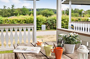 Quadruple Room, Shared Bathroom | Terrace/patio - First Camp Mölle (Nyhamnslage)