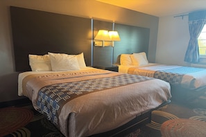 Standard Room, 2 Queen Beds, Non Smoking | Desk, bed sheets -  Coratel Inn and Suites by Jasper Stillwater (Stillwater)