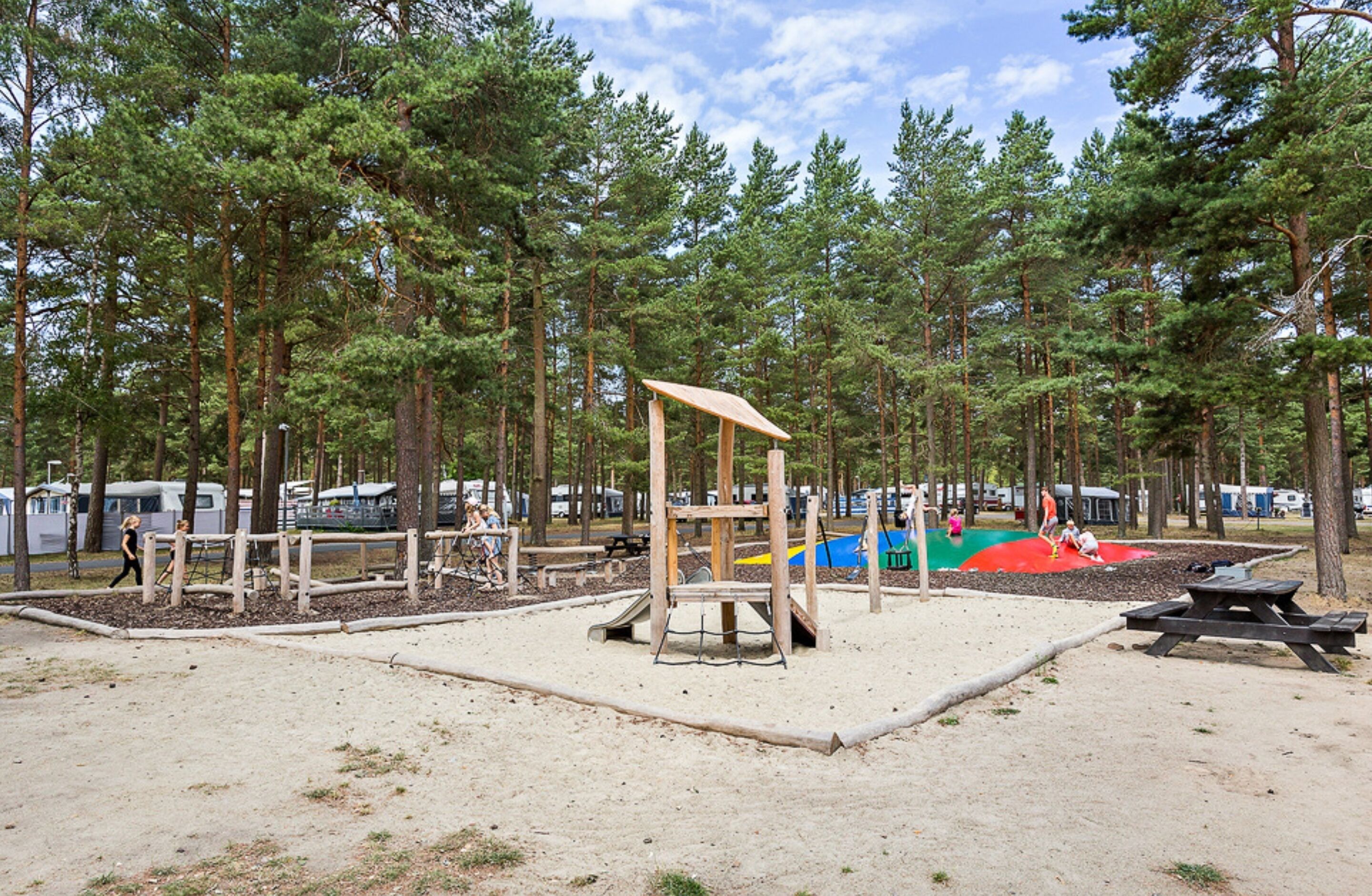 Lekområde för barn utomhus