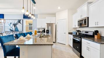 Solterra 7 Bedroom Home with Pool (2207) | Private kitchen | Fridge, microwave, oven, stovetop