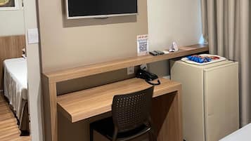 Minibar, desk, iron/ironing board, free WiFi