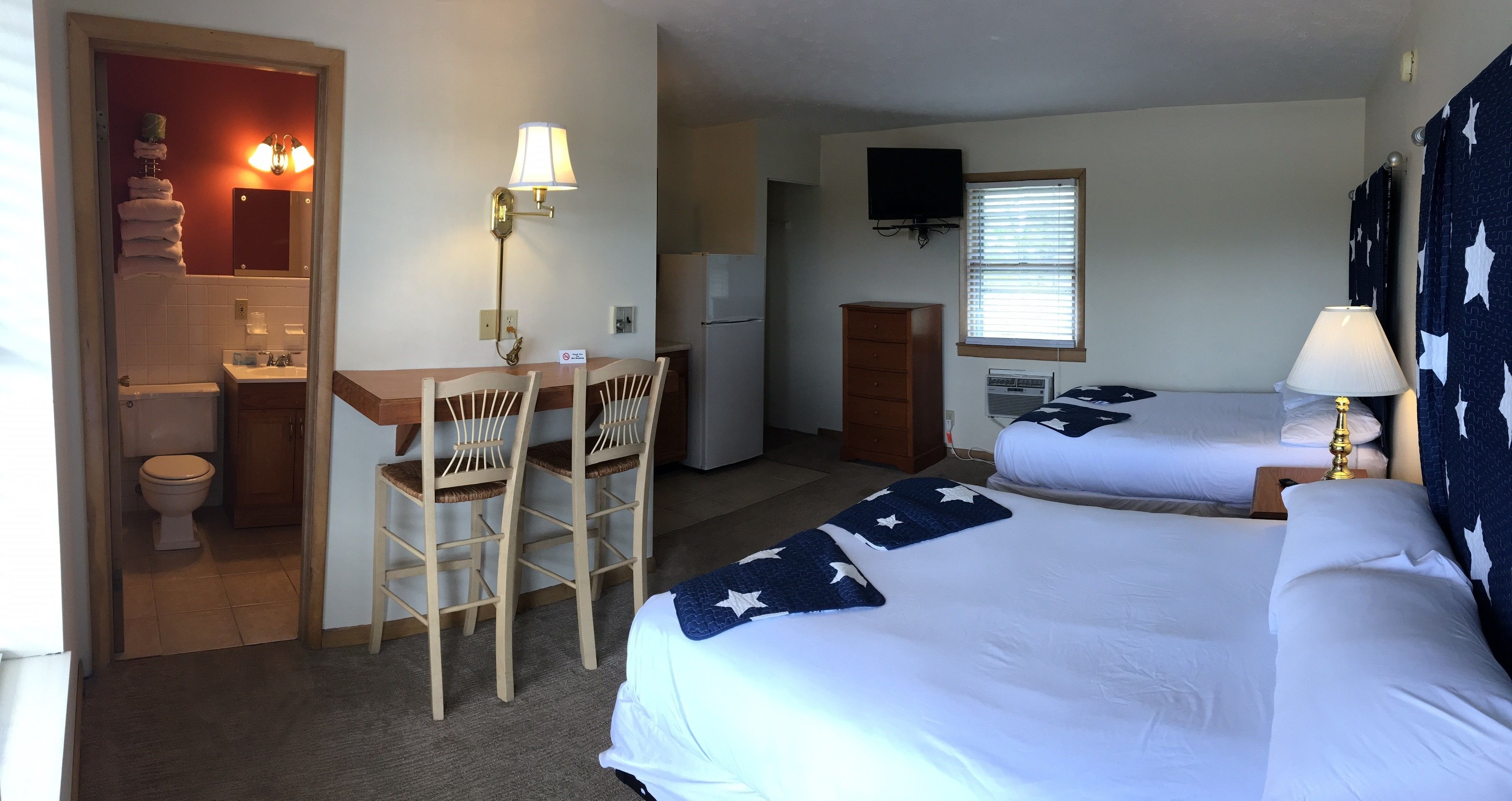 Standardværelse - 2 dobbeltsenge | Lydisolering, gratis Wi-Fi, sengetøj