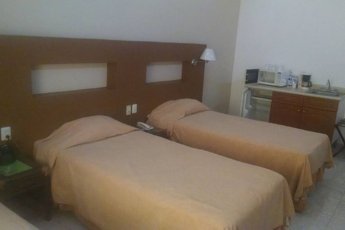 Standard Suite, Multiple Beds | Minibar, desk, laptop workspace, iron/ironing board (on request)