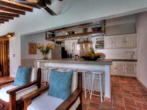 Luxury Villa, 3 Bedrooms, Private Pool, Garden Area | Living area - Villas Enrique (Puerto Vallarta)