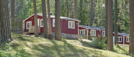 Vue depuis lâhĂ©bergement