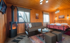 Bungalow, 1 chambre | Minibar, accès au Wi-Fi (inclus), literie fournie