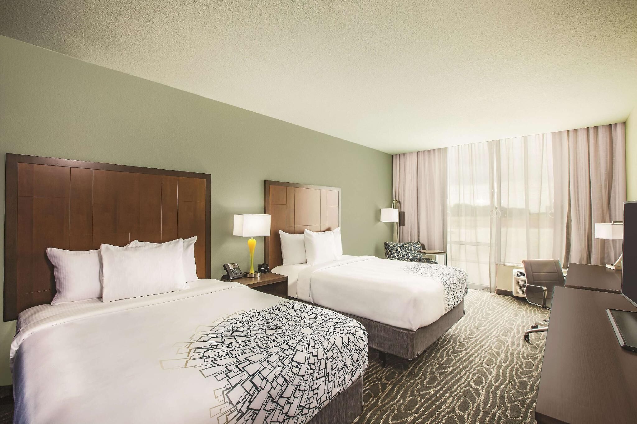 Room, 2 Queen Beds, Accessible, Non Smoking (Mobility/Hearing Impaired Accessible) | Premium bedding, pillowtop beds, desk, iron/ironing board