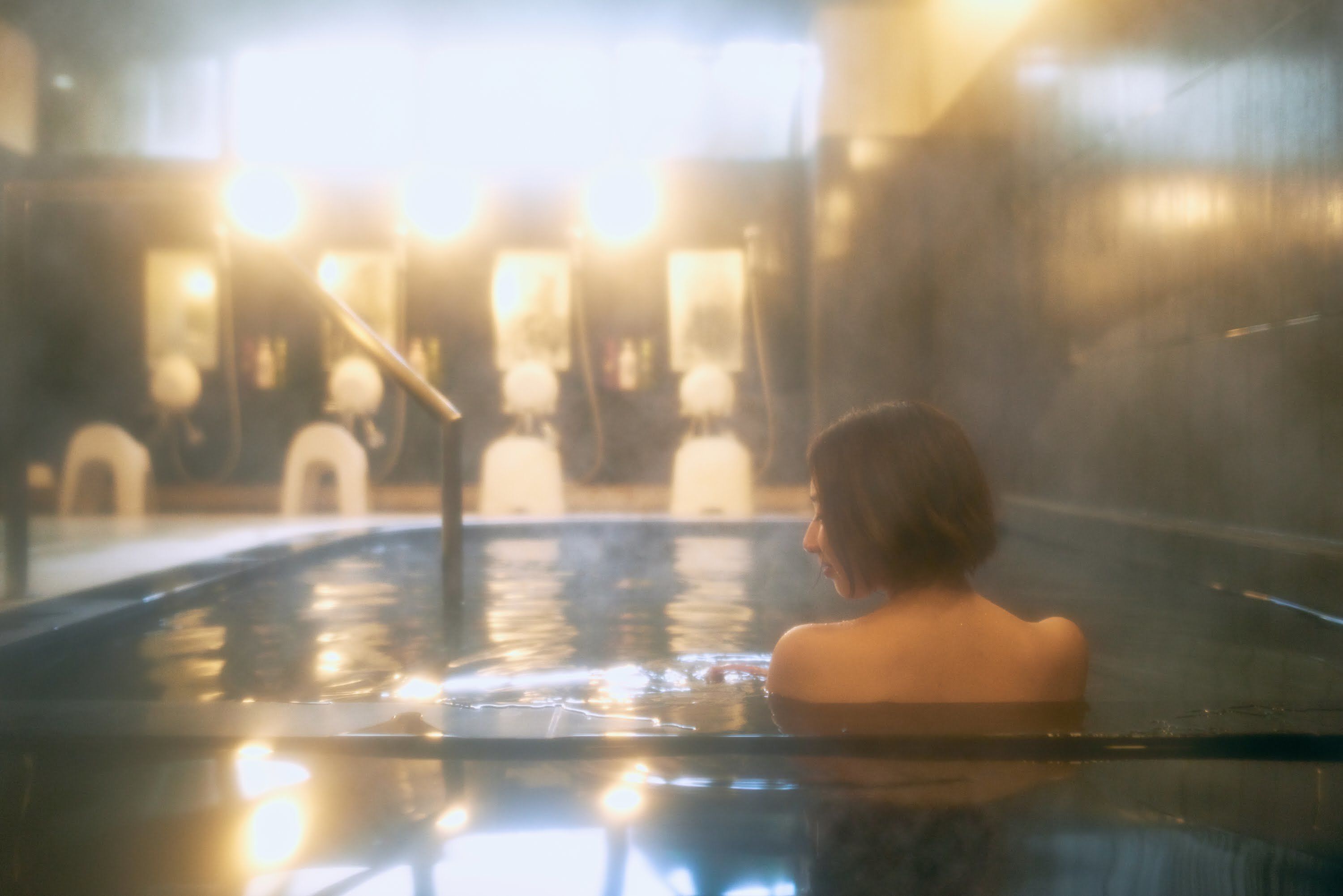 Free toiletries, hair dryer, slippers, towels