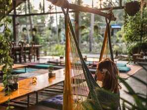 Breakfast, lunch, dinner served; vegan cuisine  - Wonderland Healing Center (Ko Pha-ngan)
