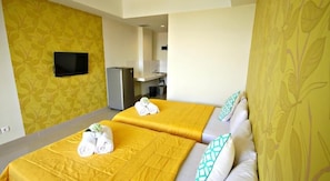 Studio | Desk, free WiFi, bed sheets, wheelchair access