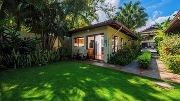 Bungalow, Strandnähe | 2 Schlafzimmer, hochwertige Bettwaren, Zimmersafe