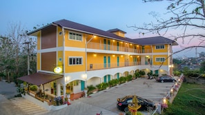 Front of property – evening/night - Baan Lugchang (Chanthaburi)
