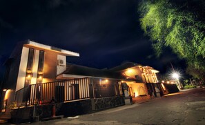 Voorkant van accommodatie