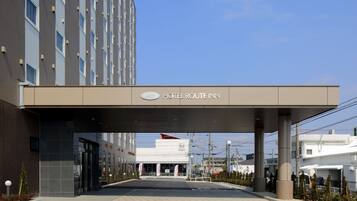 Entrée de l’hébergement