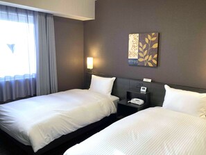 Desk, free WiFi, bed sheets - Hotel Route - Inn Kashima (Kashima)