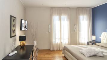 Appartamento, 3 camere da letto | Biancheria da letto di alta qualità, minibar, una cassaforte in camera