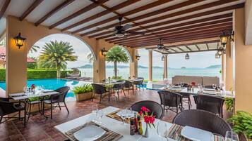 9-Bedroom Private Pool Villa by the Beach | Terrace/patio