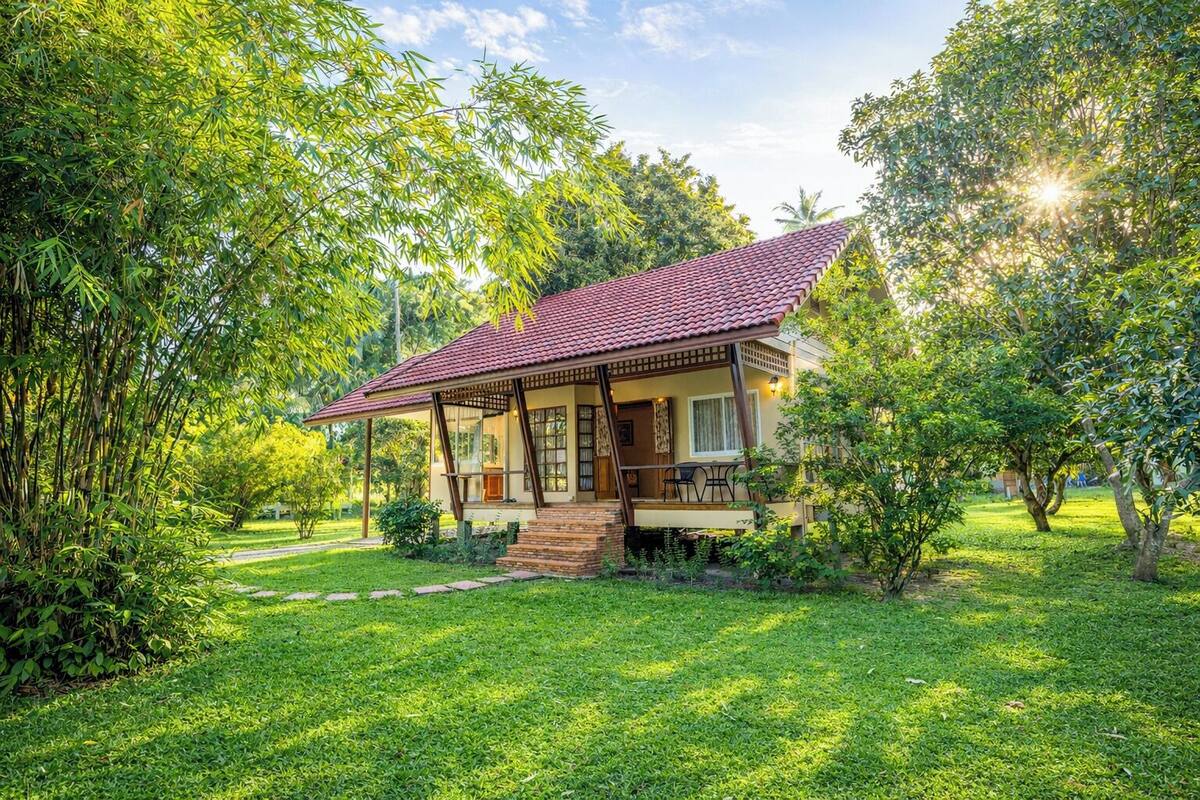 1-Bedroom Villa in the Garden | Terrasse/patio