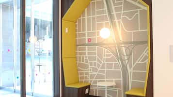 Zona de estar del vestíbulo