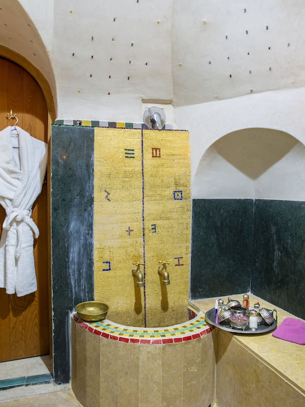 Salas de tratamiento para parejas, baño turco/hammam
