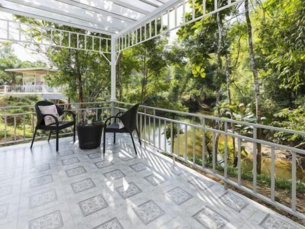 Superior Room, River View | Terrace/patio - Again at Klongnga Resort (Phang Nga)