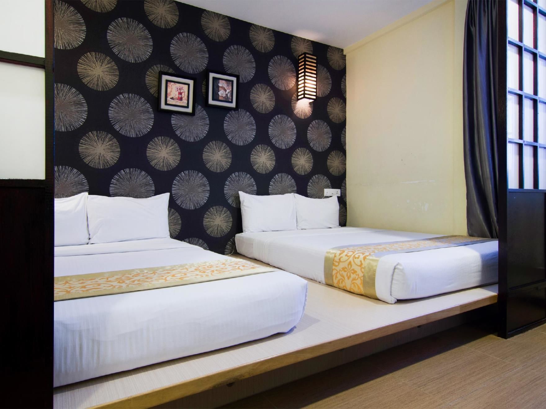 japanese quad family room | 1 bedroom, in-room safe, desk, laptop workspace