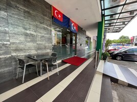 Fachada de la propiedad