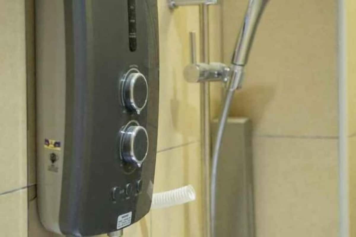 Dusche mit Handbrause