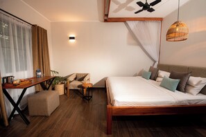 Chambre Double Classique, vue jardin