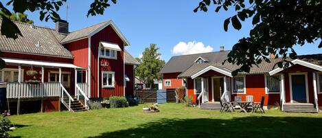 Majoituspaikan julkisivu