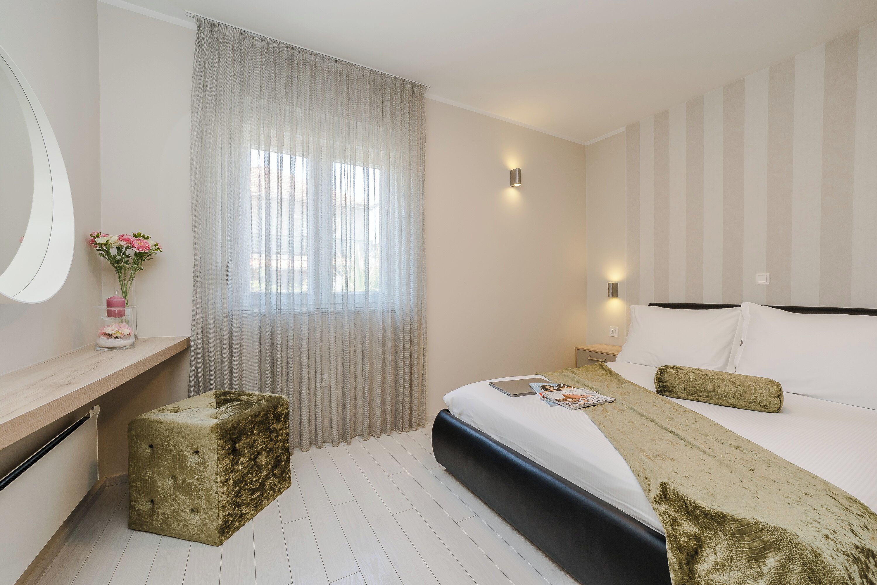 Appartement Deluxe, balcon, vue jardin