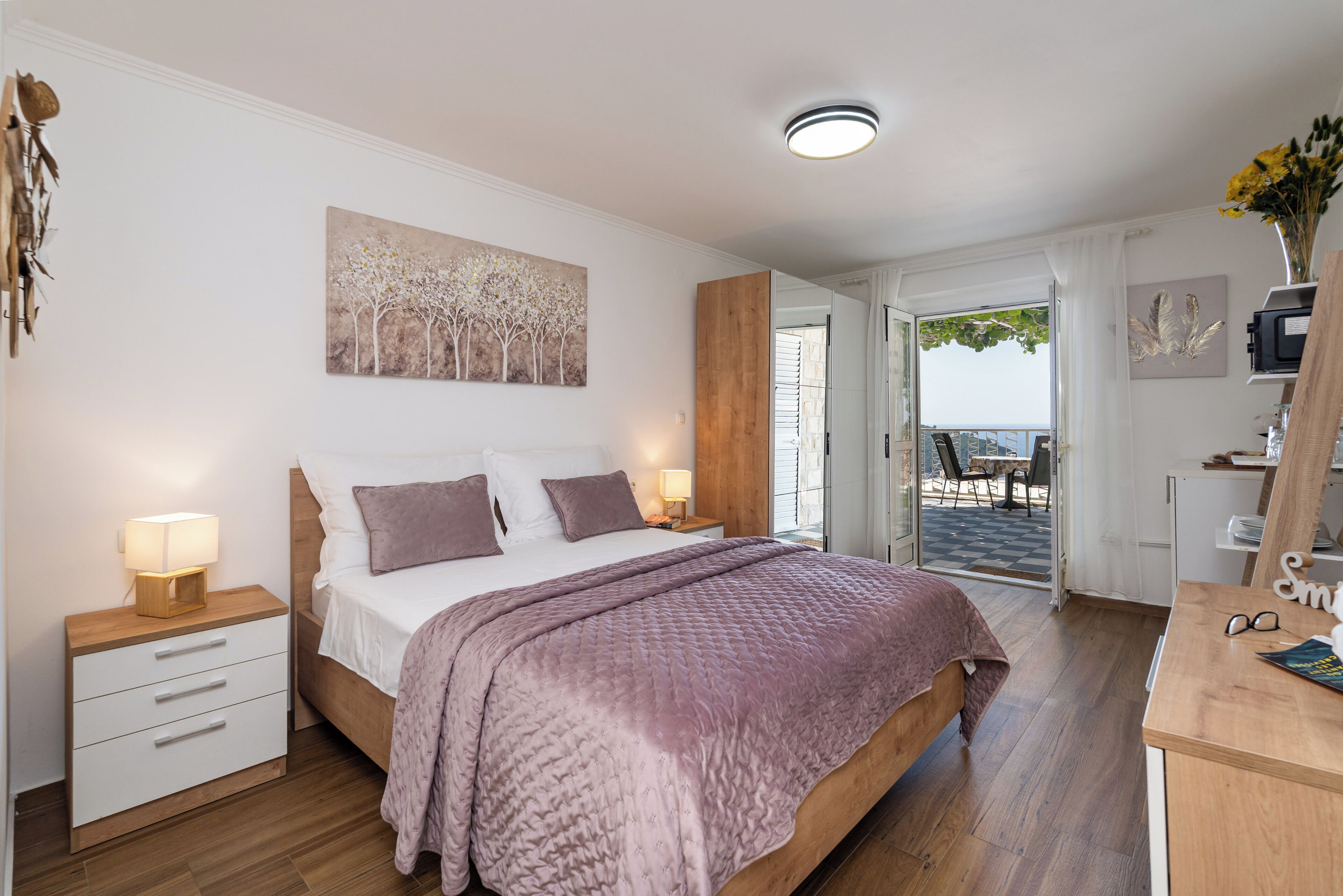 Double Room, Terrace | In-room safe, iron/ironing board, free WiFi, bed sheets