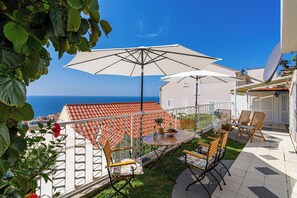 アパートメント 2 ベッドルーム テラス シービュー | テラス / パティオ