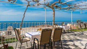 Apartment, 1 Bedroom, Terrace, Sea View | Terrace/patio - Apartments and Room Lora (Dubrovnik)