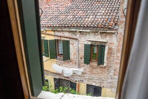 Blick von der Unterkunft