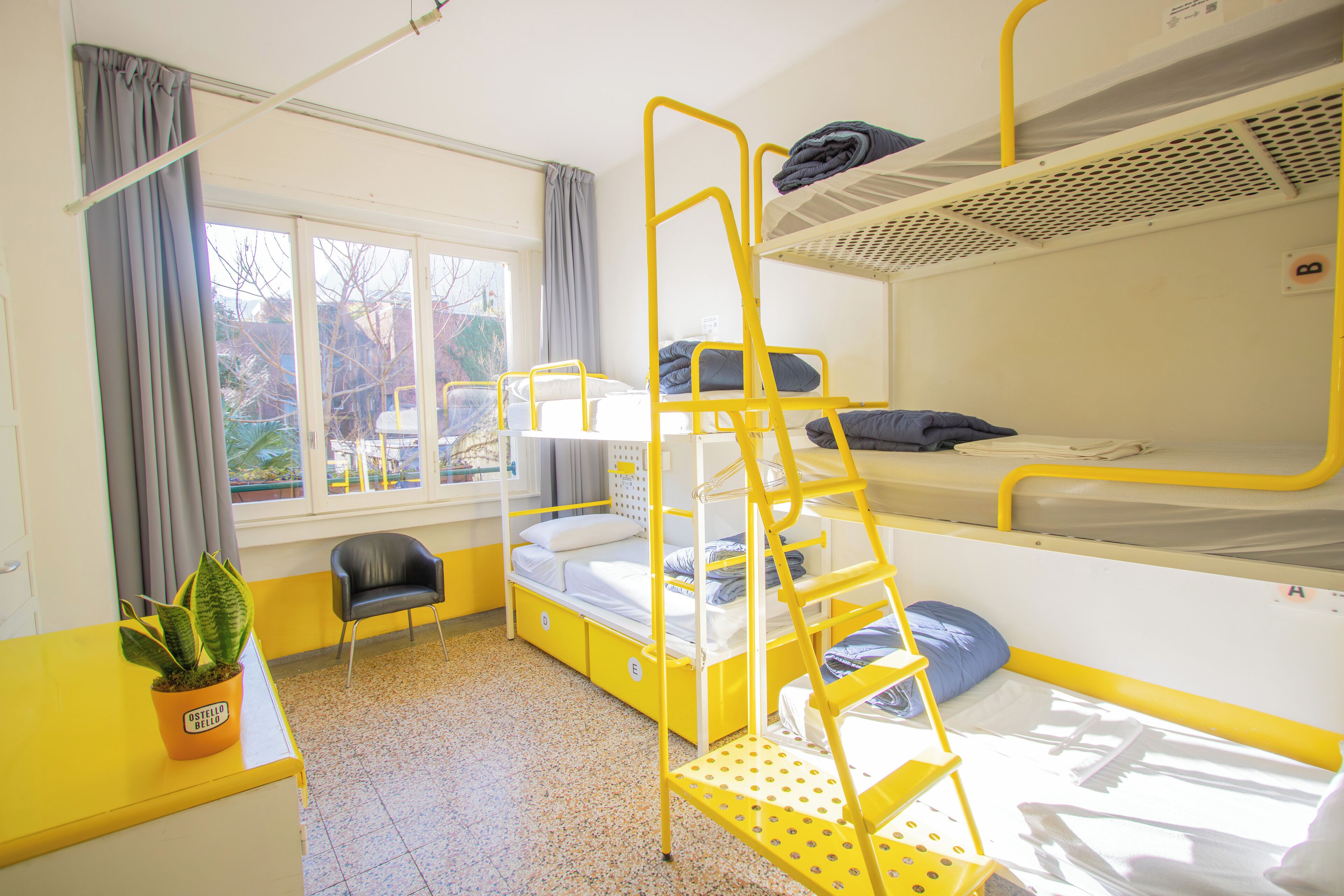 Down comforters, individually decorated, individually furnished, desk