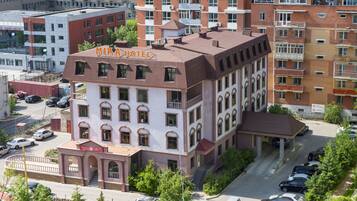 Fassade der Unterkunft